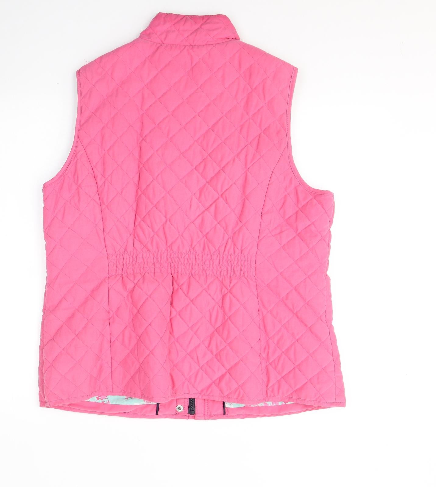 Per Una Womens Pink   Gilet Jacket Size 18  Zip