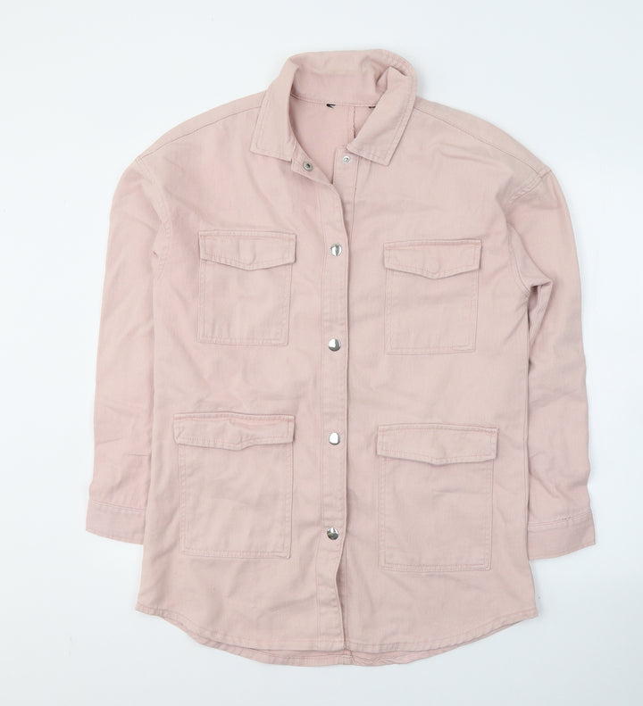 Dunnes Stores Womens Pink Jacket Size XS Button