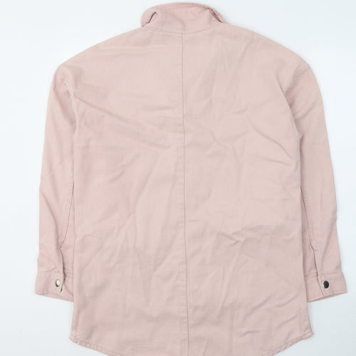 Dunnes Stores Womens Pink   Jacket  Size XS  Button
