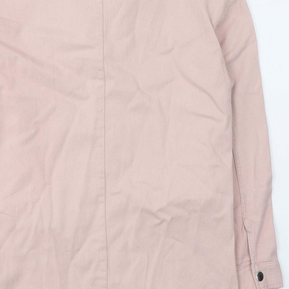 Dunnes Stores Womens Pink   Jacket  Size XS  Button