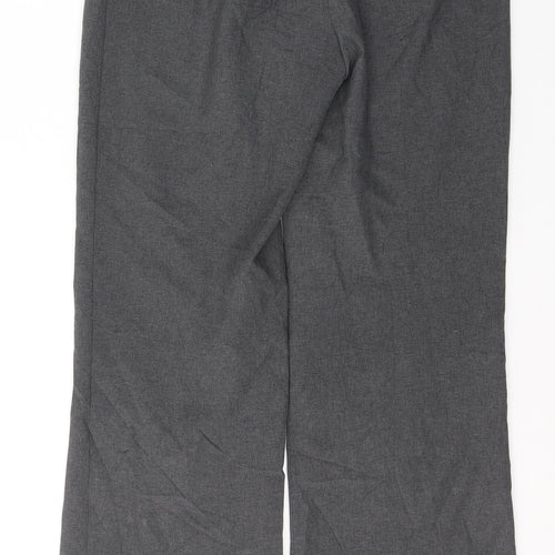 Atmosphere Womens Grey  Polyester Trousers  Size 10 L31 in Regular Button