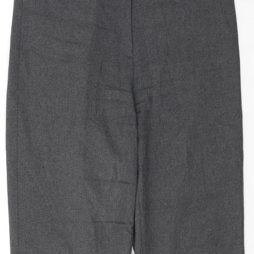 Atmosphere Womens Grey  Polyester Trousers  Size 10 L31 in Regular Button