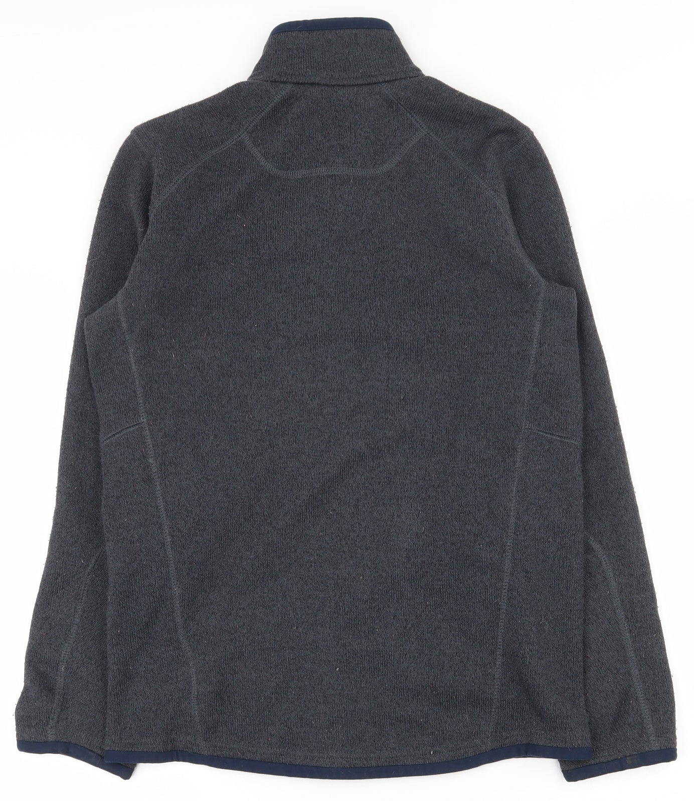 Columbia Mens Blue  Polyester Full Zip Sweatshirt Size S