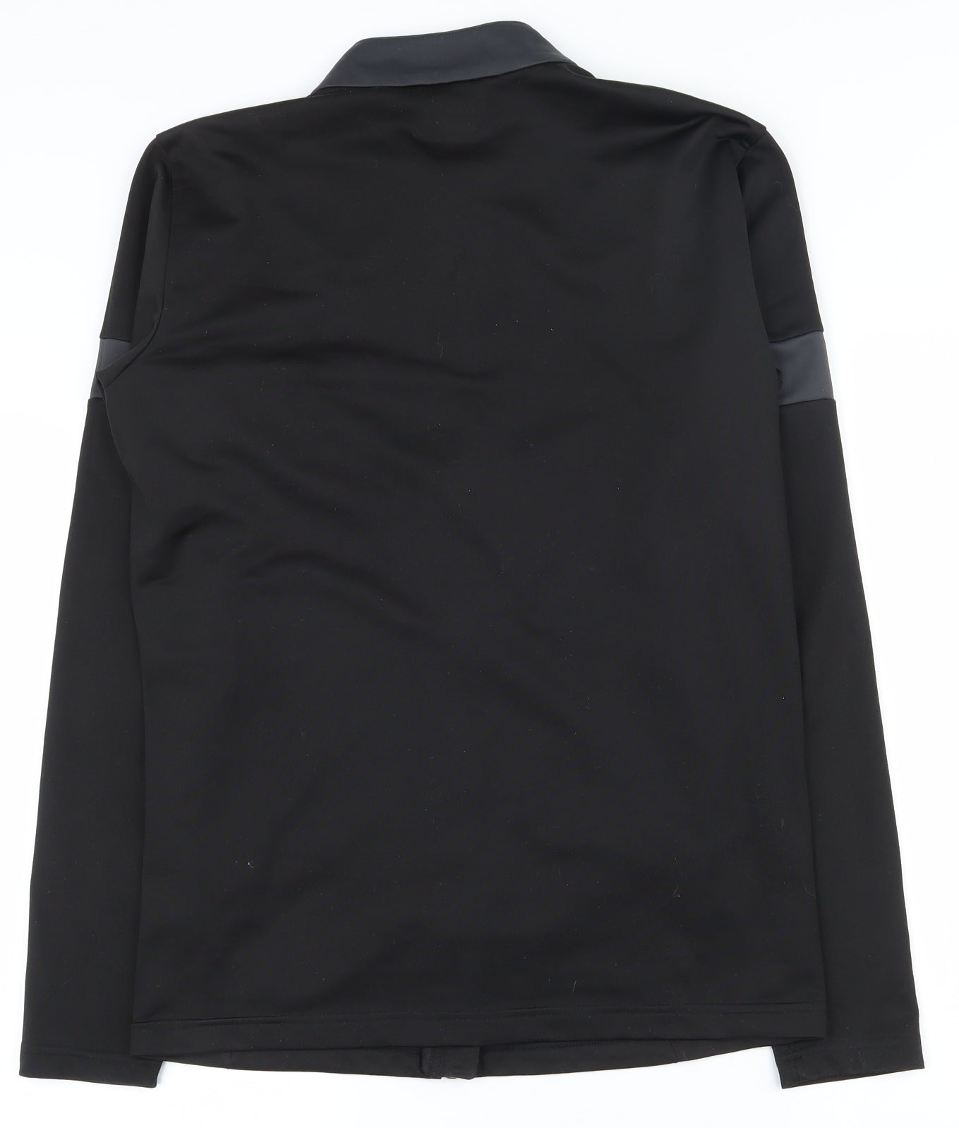 PUMA Mens Black  Polyester Full Zip Sweatshirt Size S