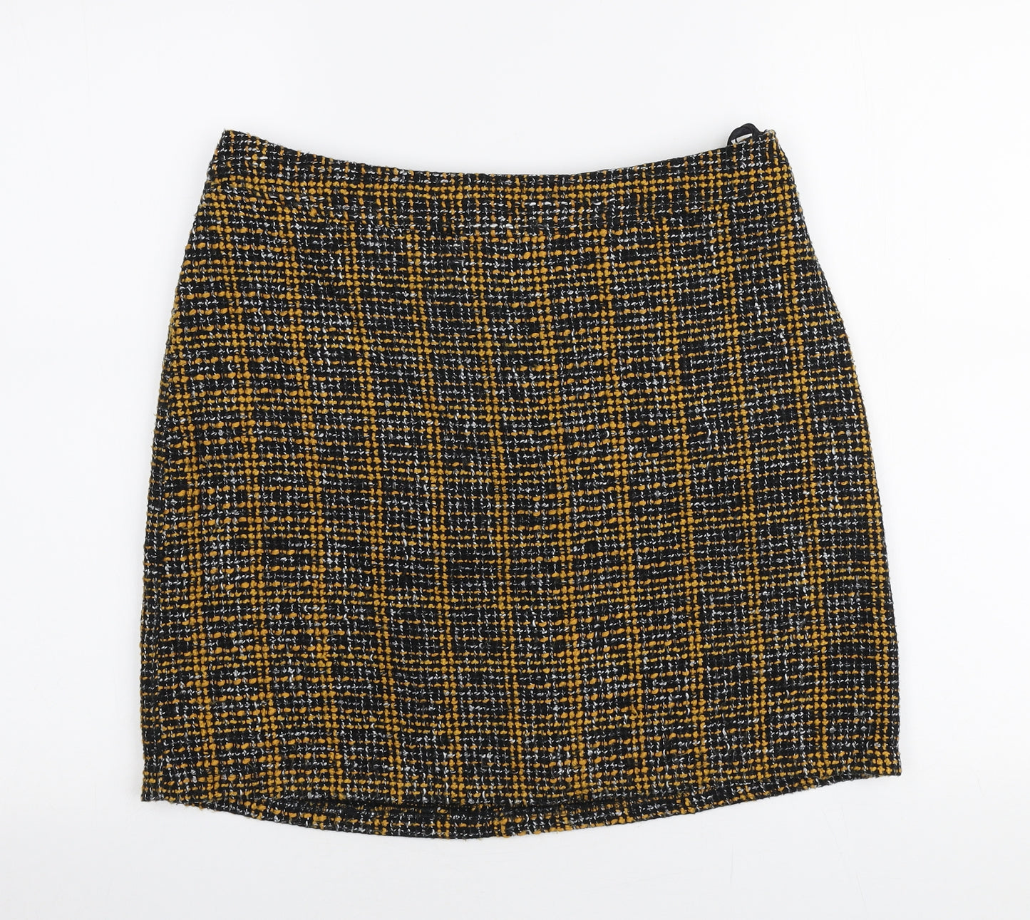 Papaya Womens Multicoloured Striped Polyester A-Line Skirt Size 12   Zip