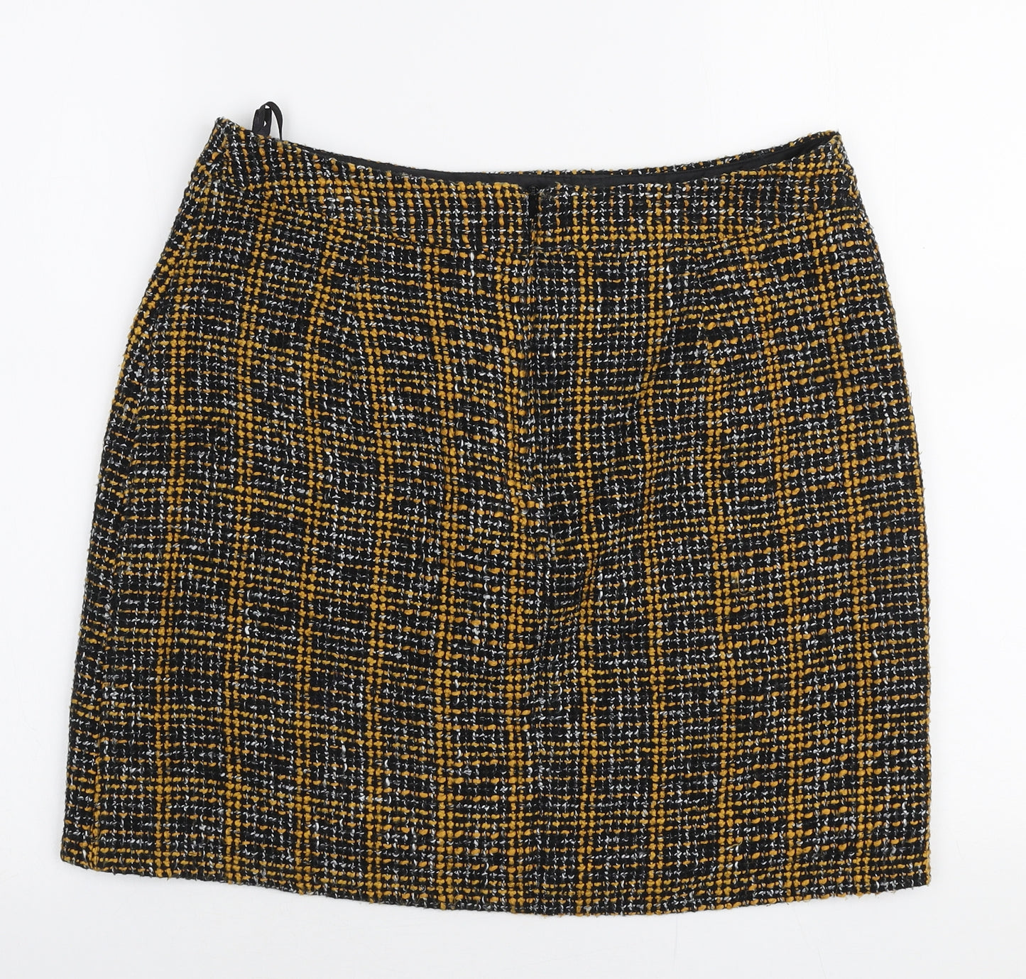 Papaya Womens Multicoloured Striped Polyester A-Line Skirt Size 12   Zip