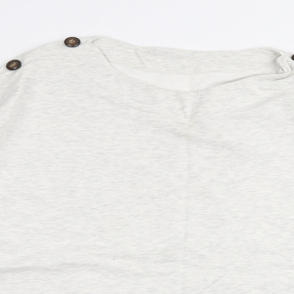 Avon Womens Grey  Cotton Pullover Sweatshirt Size 22  Pullover