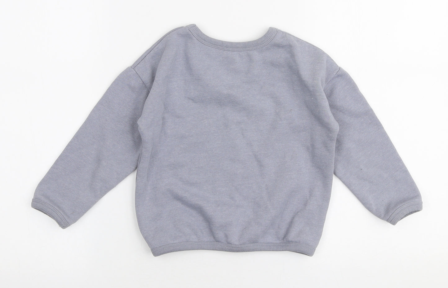 Dunnes Stores Boys Grey  Cotton Pullover Sweatshirt Size 3-4 Years  Pullover - Make today happy