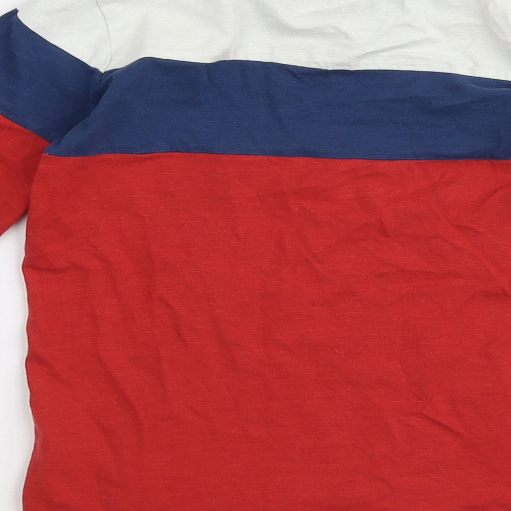 NEXT Boys Multicoloured  100% Cotton Jersey T-Shirt Size 3-4 Years Round Neck Pullover