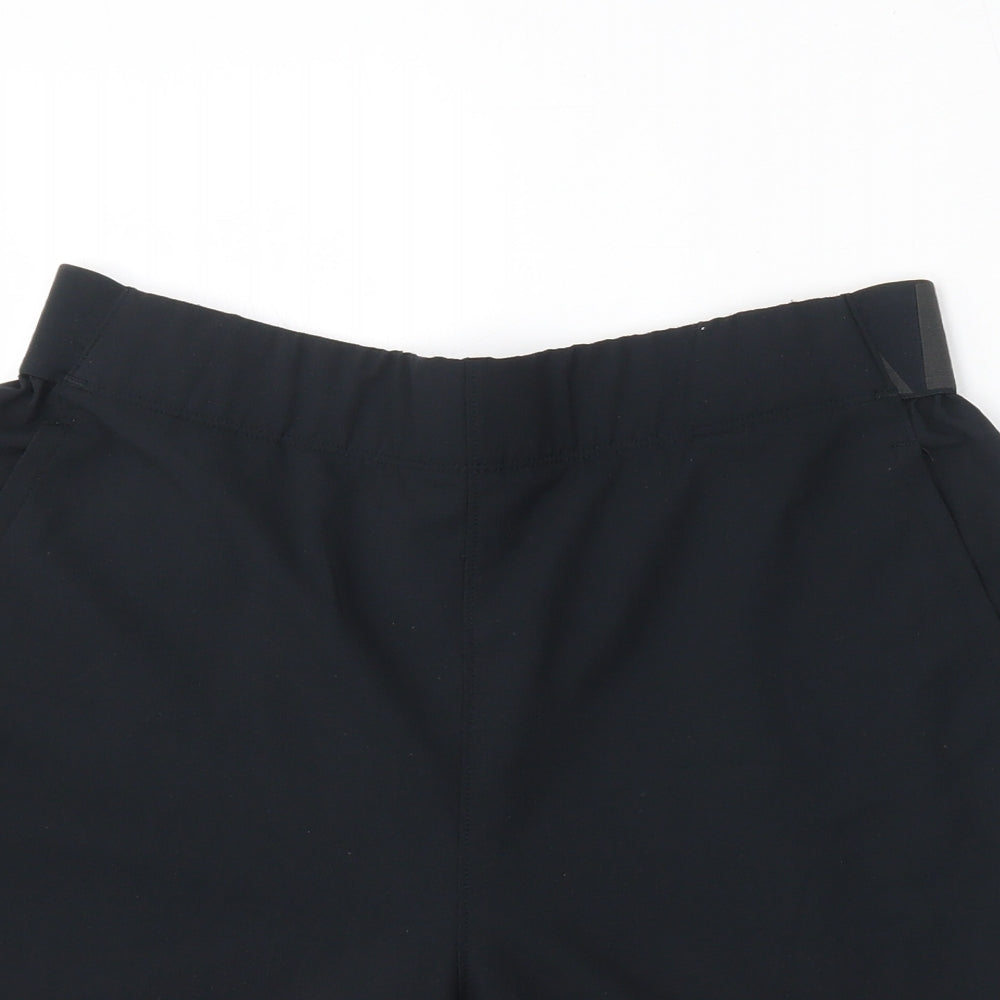 Under armour Mens Black  Polyester Athletic Shorts Size L L7 in Regular Drawstring