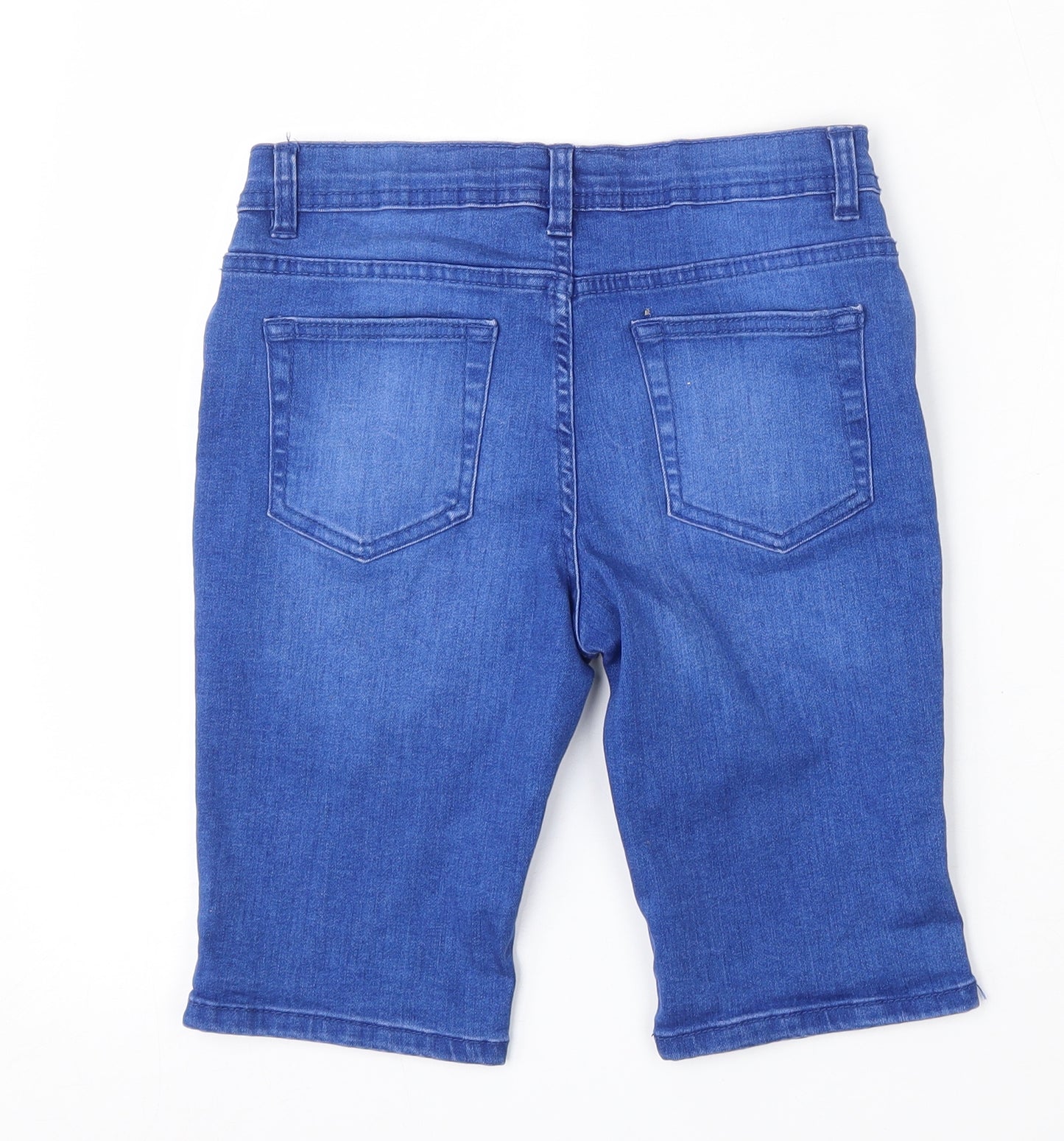 Denim Co Boys Blue  Cotton Bermuda Shorts Size 10-11 Years  Regular