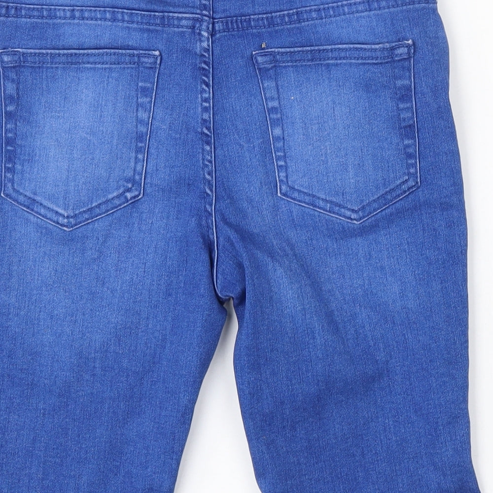Denim Co Boys Blue  Cotton Bermuda Shorts Size 10-11 Years  Regular