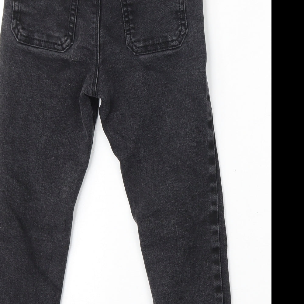 George Boys Black  Cotton Jegging Jeans Size 4-5 Years  Regular