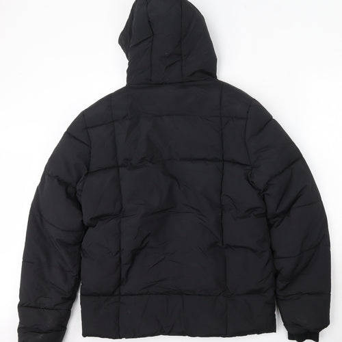 Burton Mens Black   Puffer Jacket Jacket Size S  Zip