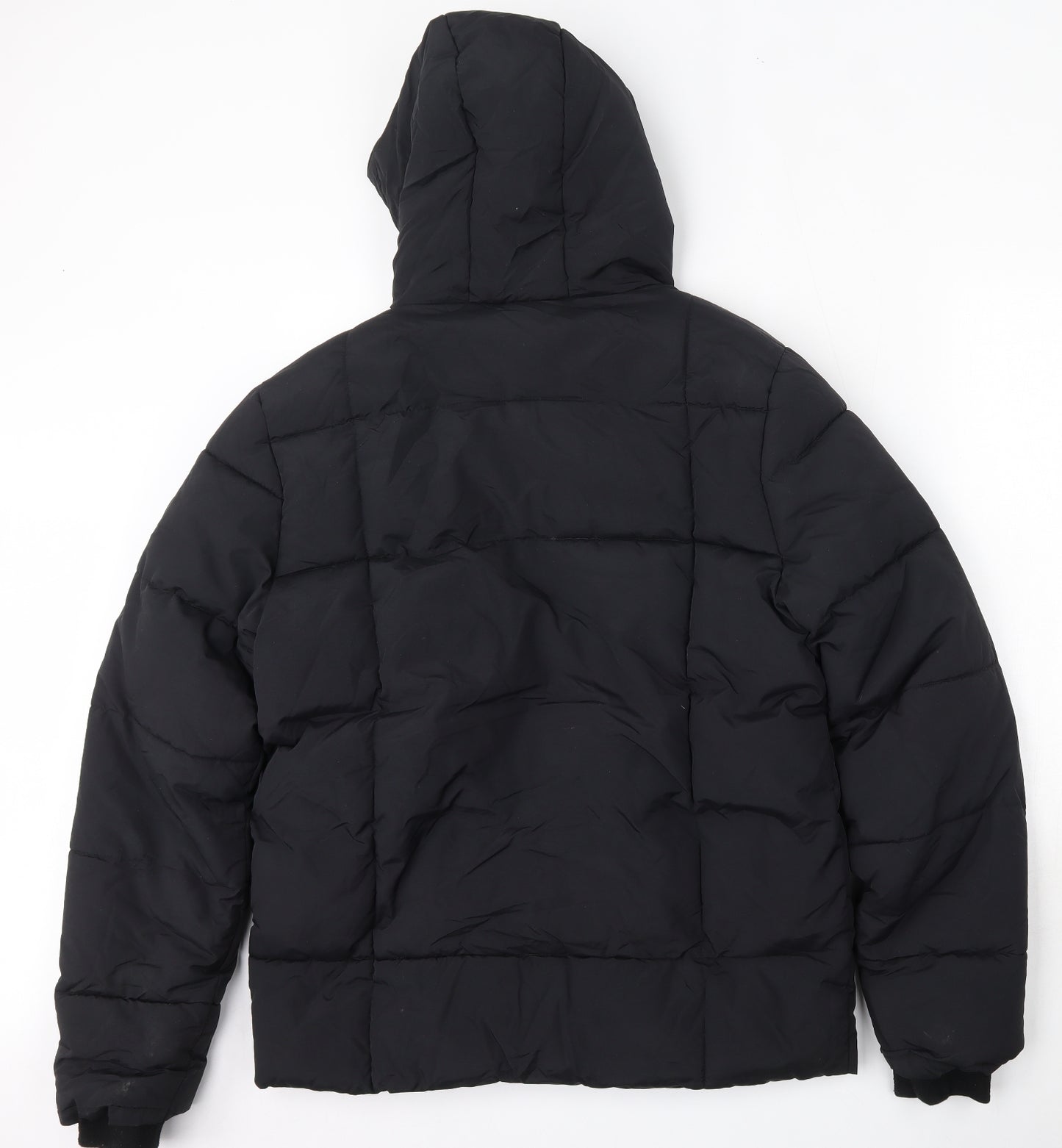 Burton Mens Black   Puffer Jacket Jacket Size S  Zip