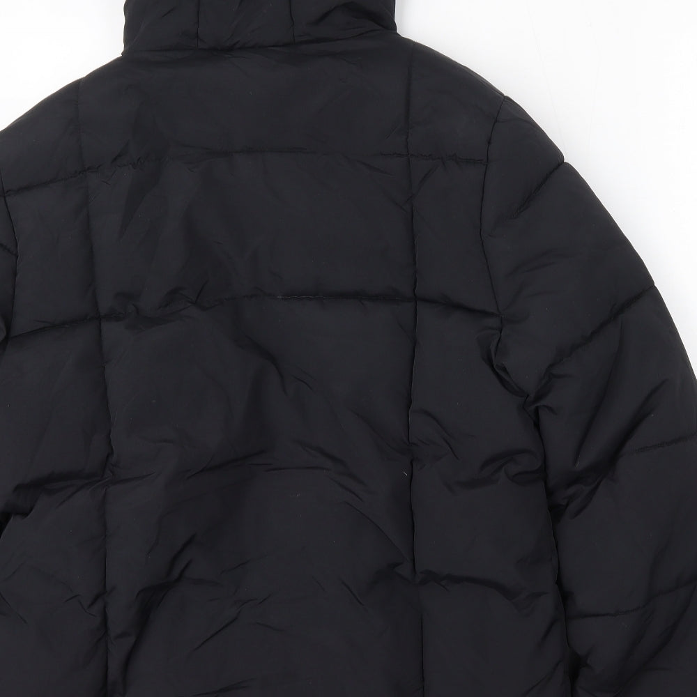 Burton Mens Black   Puffer Jacket Jacket Size S  Zip