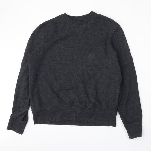 Dunnes Mens Grey  Cotton Pullover Sweatshirt Size XS