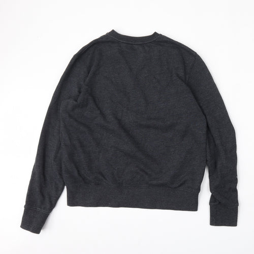 Dunnes Mens Grey  Cotton Pullover Sweatshirt Size XS