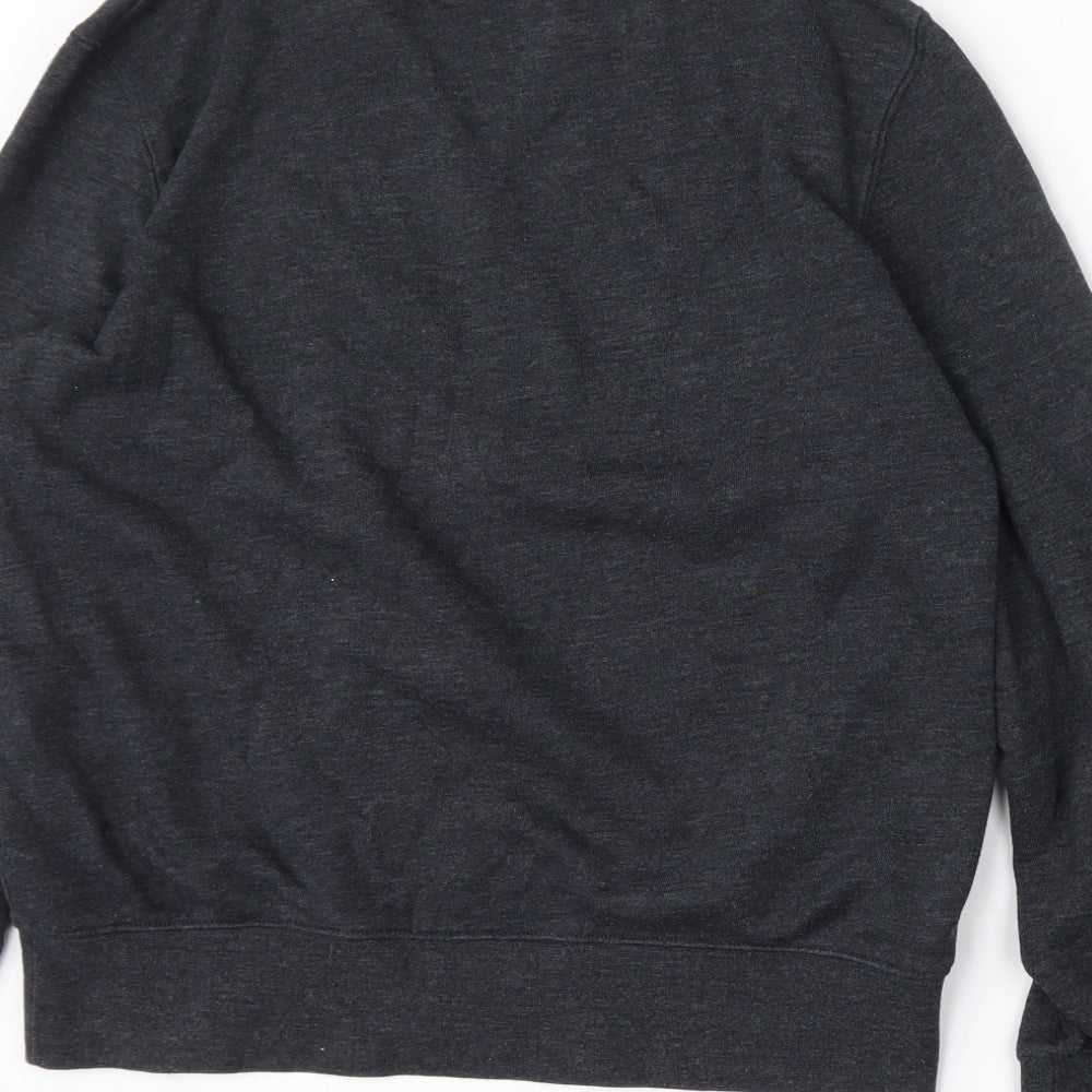 Dunnes Mens Grey  Cotton Pullover Sweatshirt Size XS