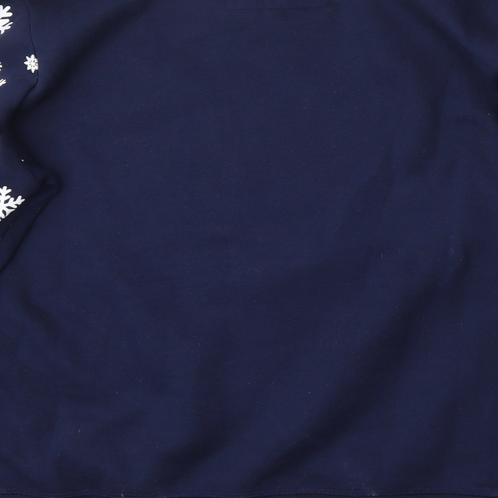 Dunnes Stores Womens Blue  Polyester Pullover Sweatshirt Size L