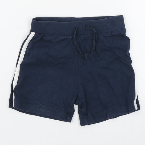Primark Boys Blue  100% Cotton Jogger Trousers Size 12-18 Months   - Shorts