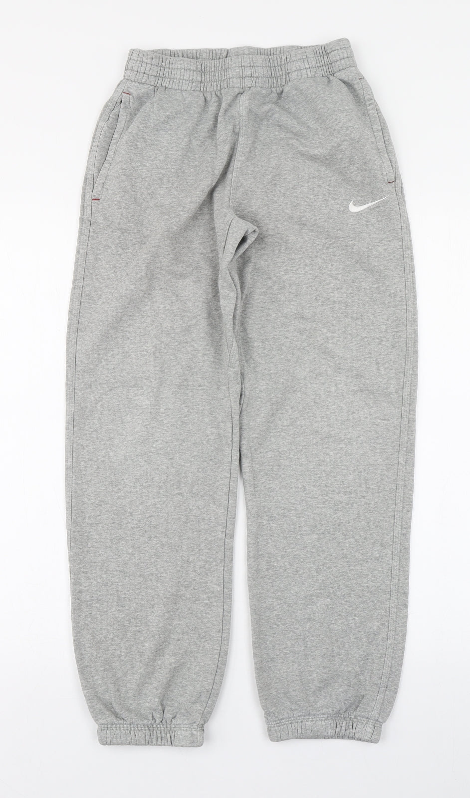 Nike Boys Grey  Cotton Jogger Trousers Size 12-13 Years  Regular