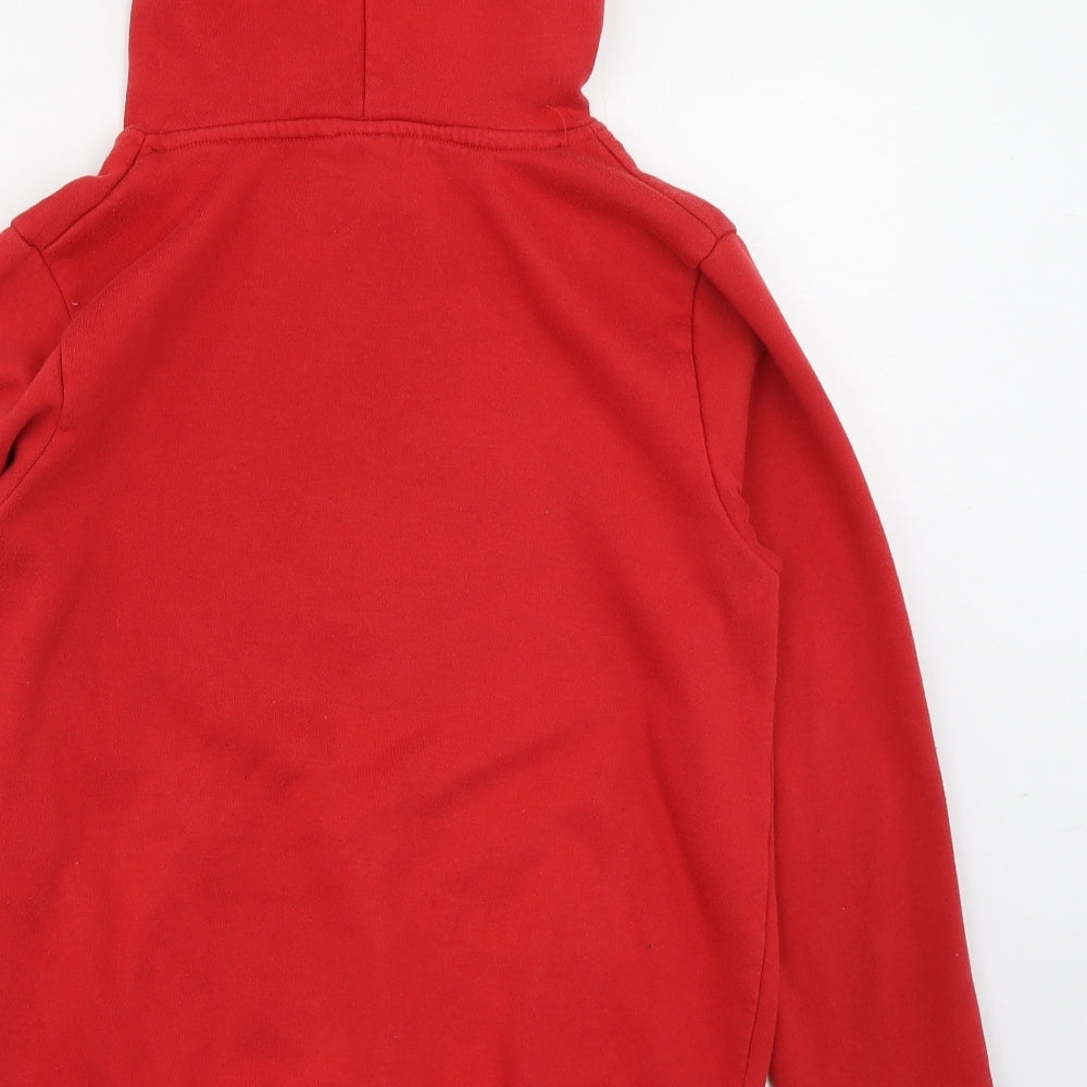 Liverpool FC Boys Red  Cotton Pullover Hoodie Size 13-14 Years  Pullover