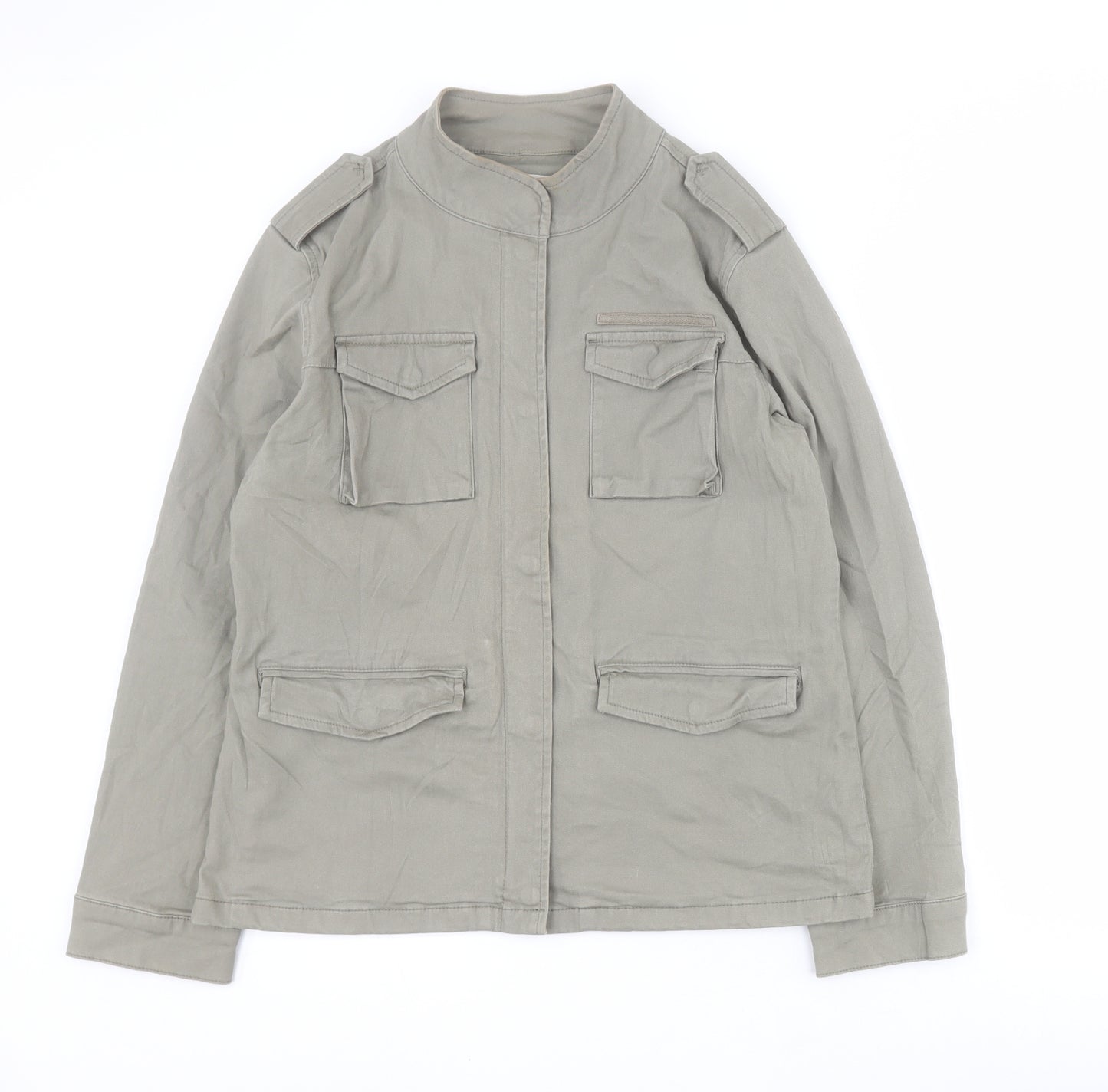 Hush Womens Green   Jacket  Size 12  Zip