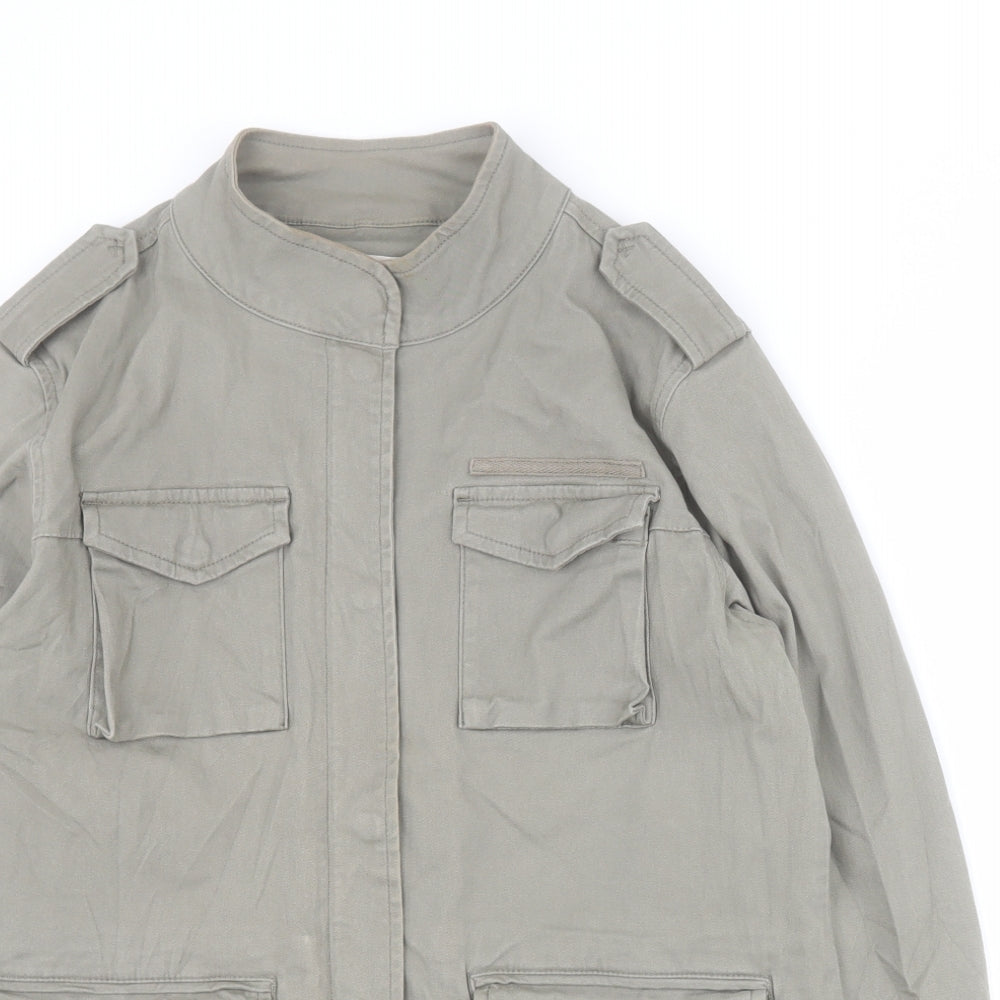 Hush Womens Green   Jacket  Size 12  Zip