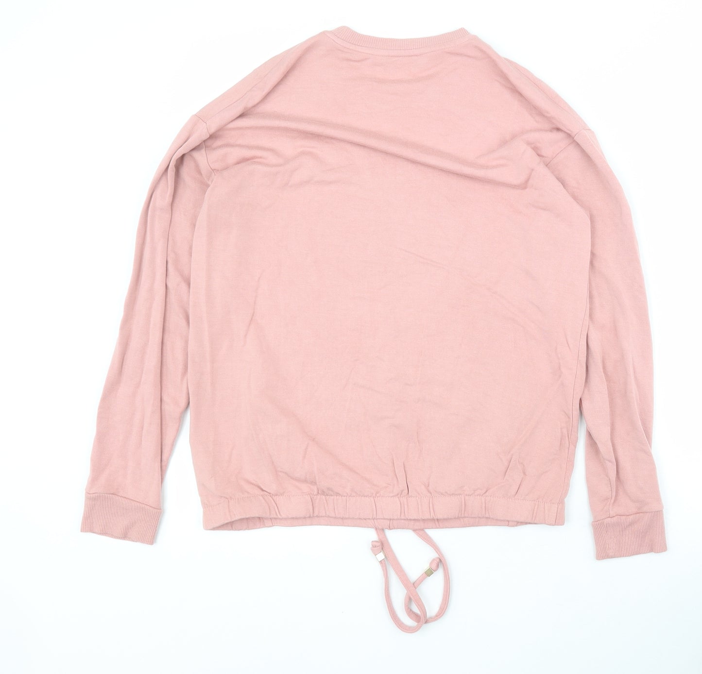 F&F Womens Pink  Viscose Pullover Sweatshirt Size 6  Pullover