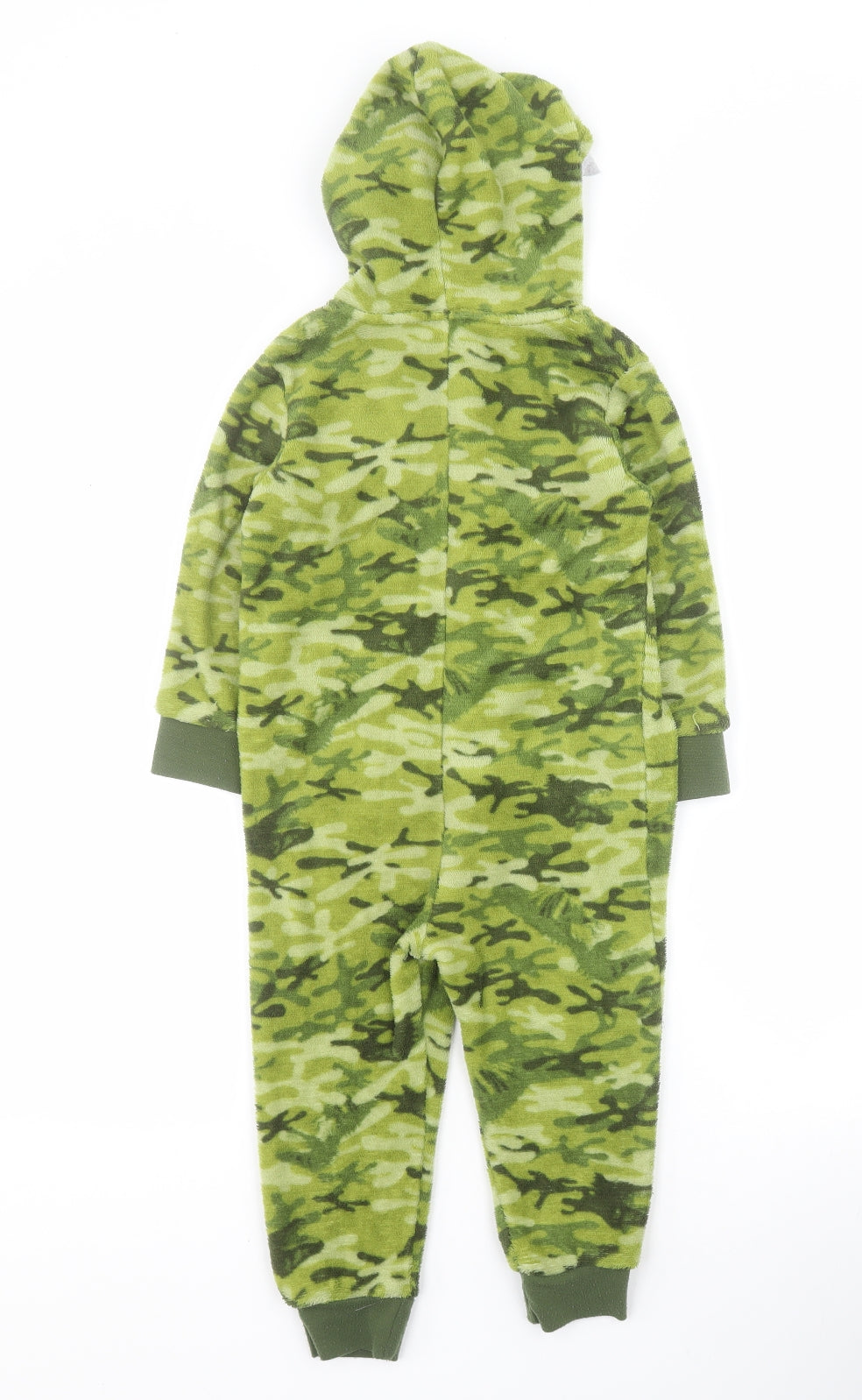 B&M Boys Green Camouflage 100% Polyester  One Piece Size 2-3 Years  Zip - Jurassic World