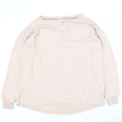 NEXT Womens Pink Crew Neck  Polyester Pullover Jumper Size 14