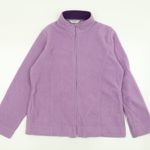 EWM Womens Purple   Jacket  Size M  Zip