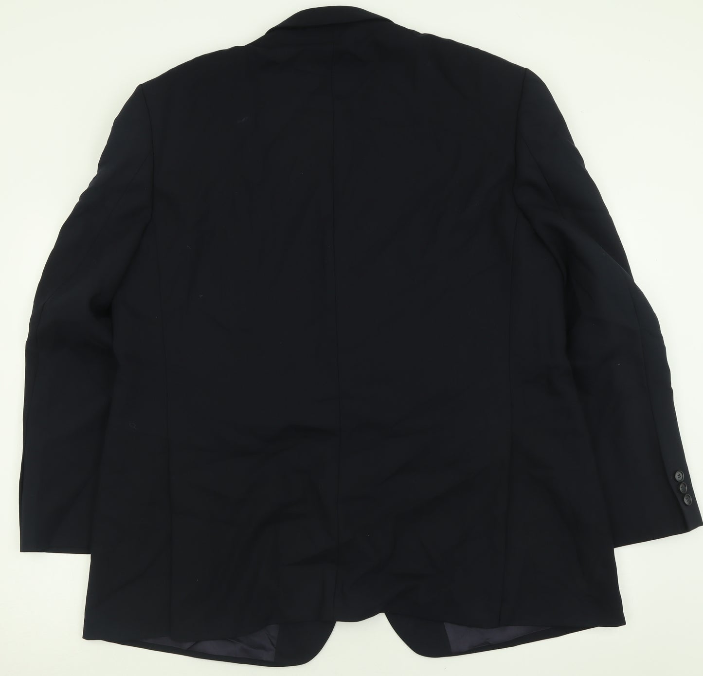 Marks and Spencer Mens Beige  Wool Jacket Suit Jacket Size 46