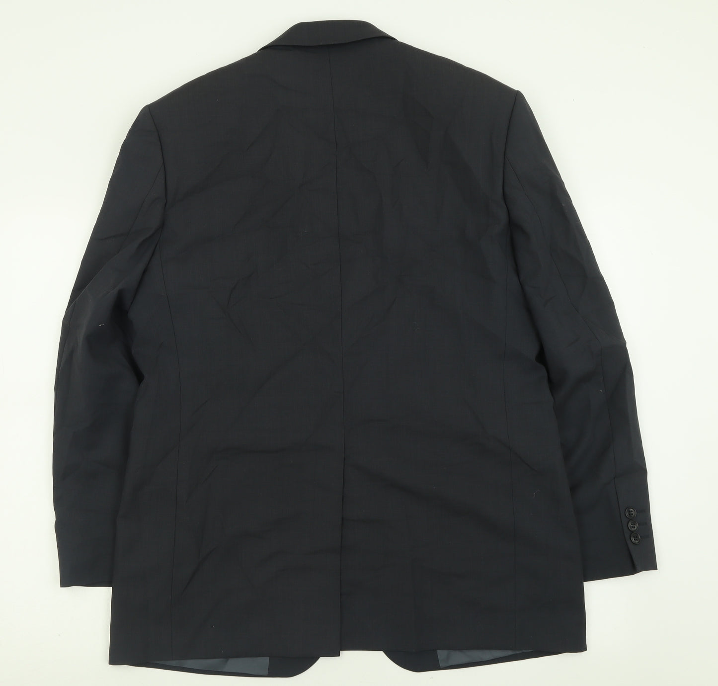Marks and Spencer Mens Grey  Wool Jacket Suit Jacket Size 40