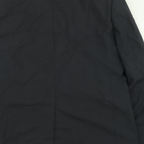 Marks and Spencer Mens Grey  Wool Jacket Suit Jacket Size 40