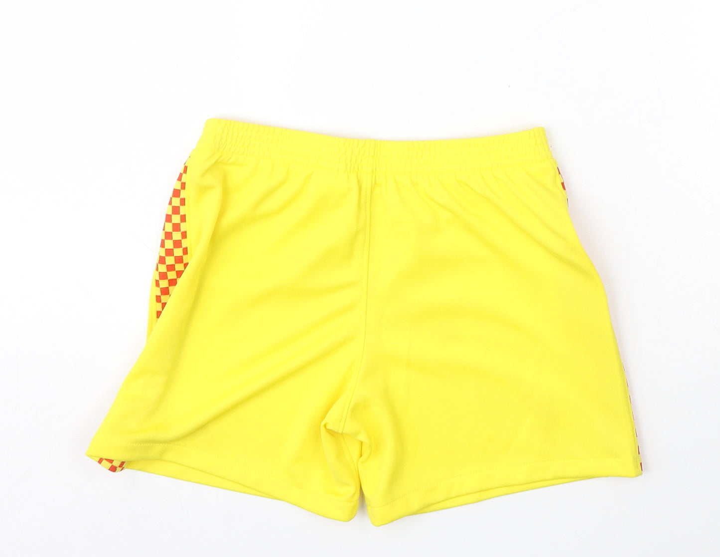 Nike Boys Yellow  Polyester Sweat Shorts Size 7-8 Years  Regular  - Liverpool FC