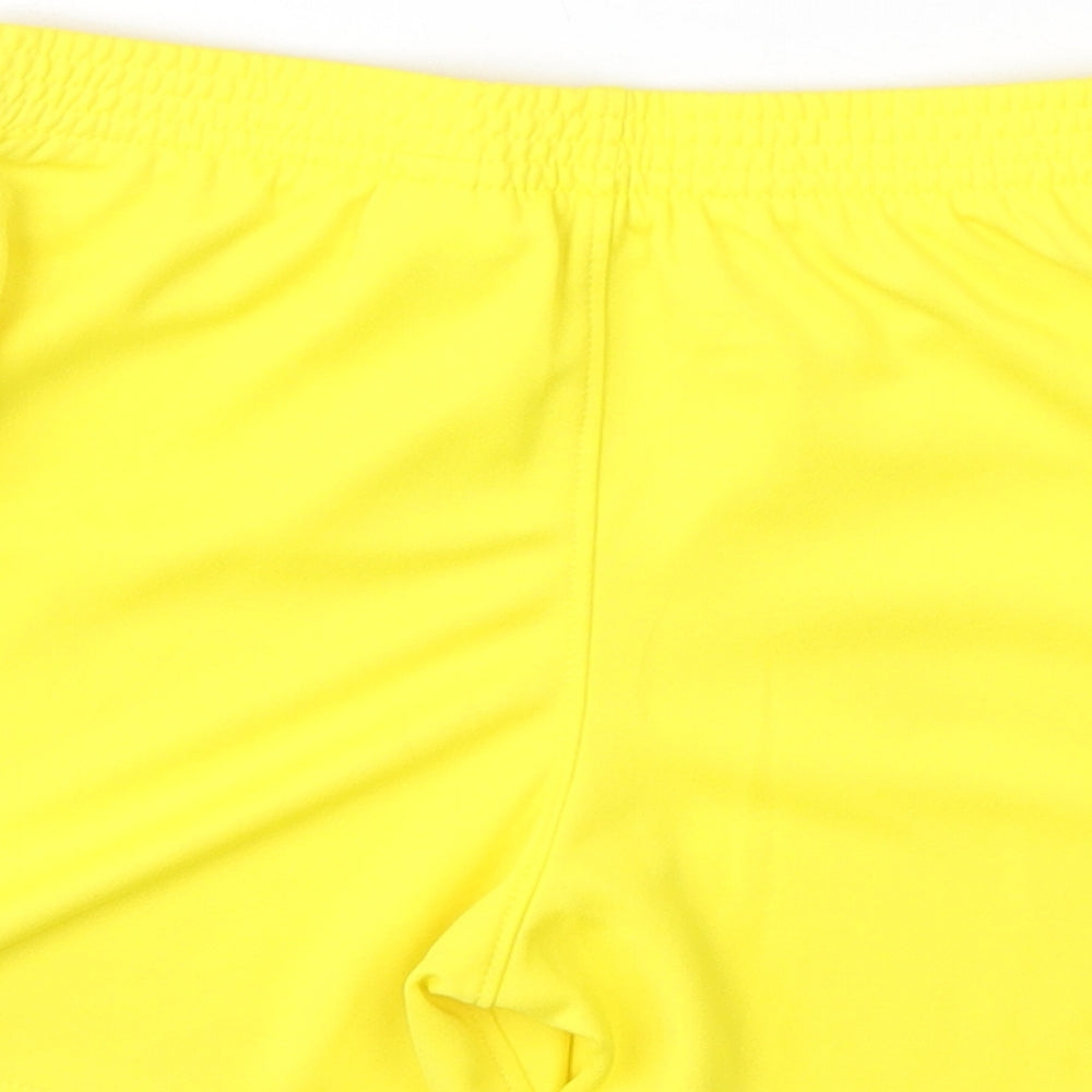 Nike Boys Yellow  Polyester Sweat Shorts Size 7-8 Years  Regular  - Liverpool FC