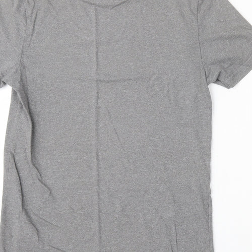 F&F Mens Grey  Cotton  T-Shirt Size XS Round Neck  - Hello weekend