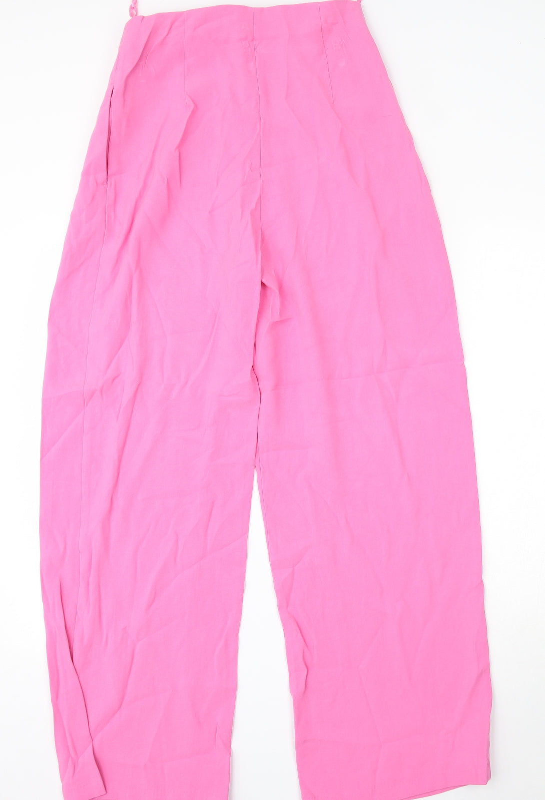 Primark Womens Pink  Viscose Trousers  Size 10 L29 in Regular