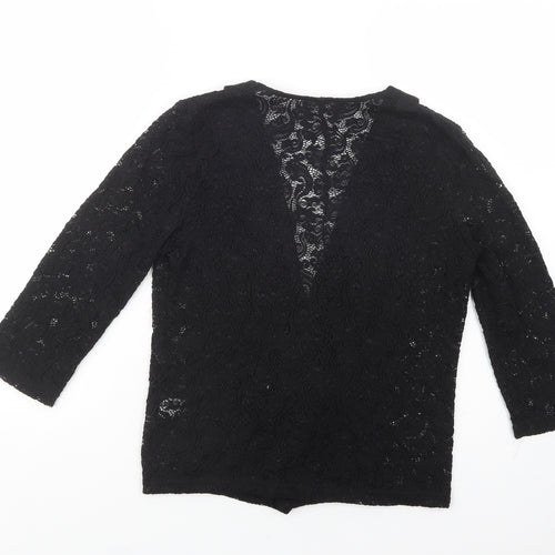 Select Womens Black   Jacket Blazer Size 6
