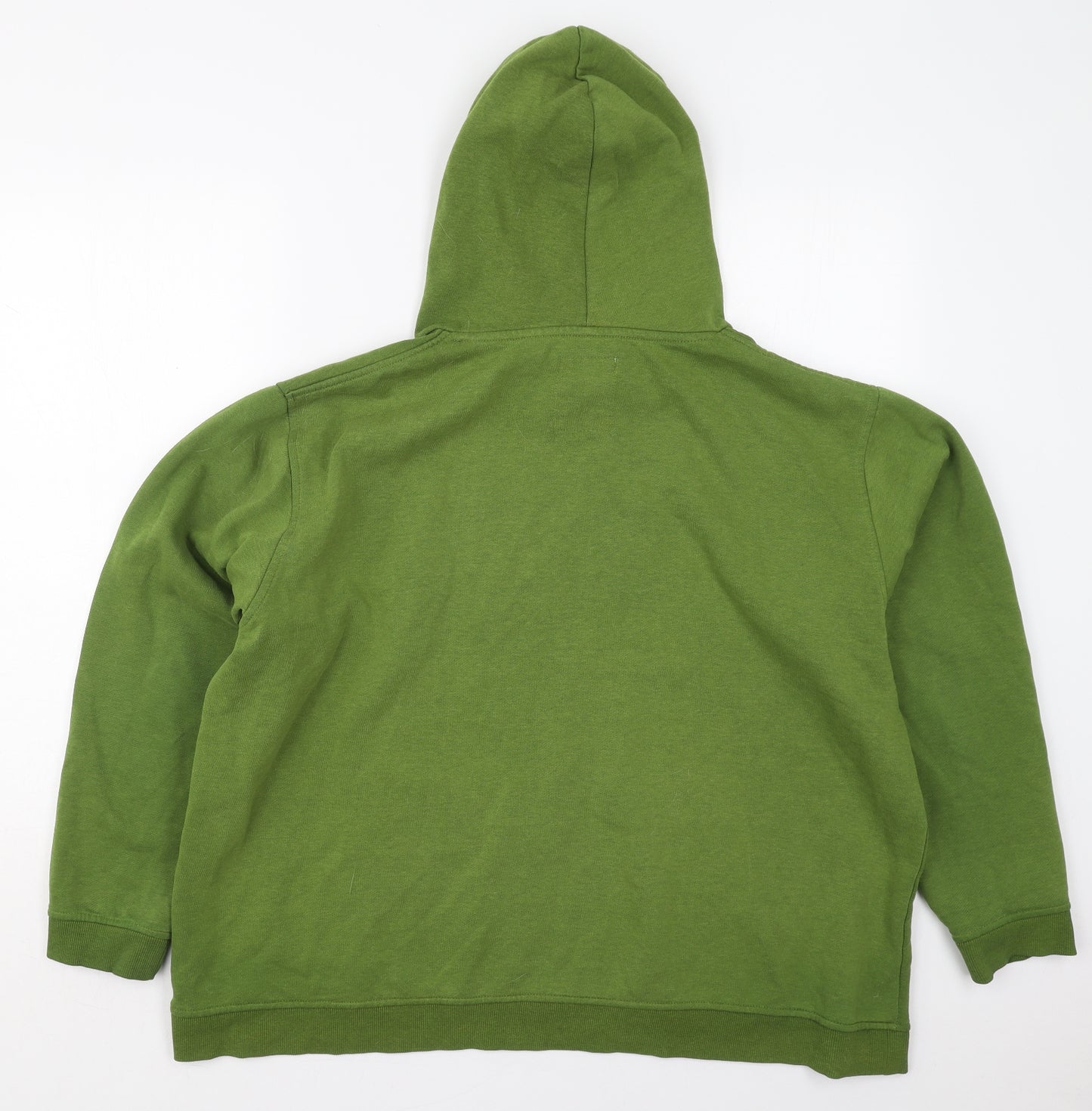 I.Scout Mens Green  Cotton Pullover Hoodie Size 2XL