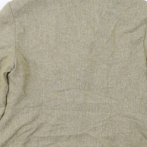 Wallis Womens Beige  Polyester Jacket Suit Jacket Size 14