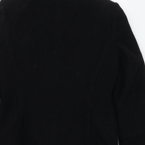 Dorothy Perkins Womens Black   Jacket Coat Size 10  Zip