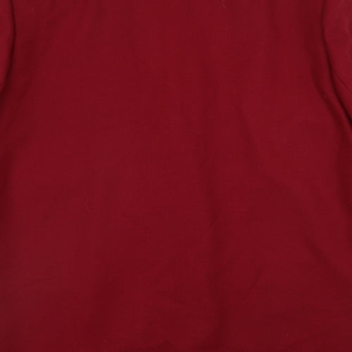 Classic Collection Womens Red   Jacket Blazer Size 14