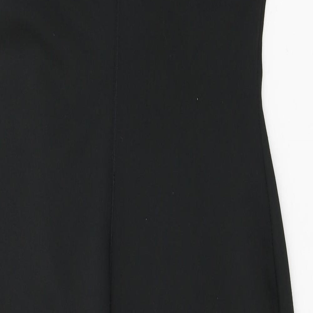 AX Paris Womens Black  Polyester Pencil Dress  Size 8  Sweetheart Zip
