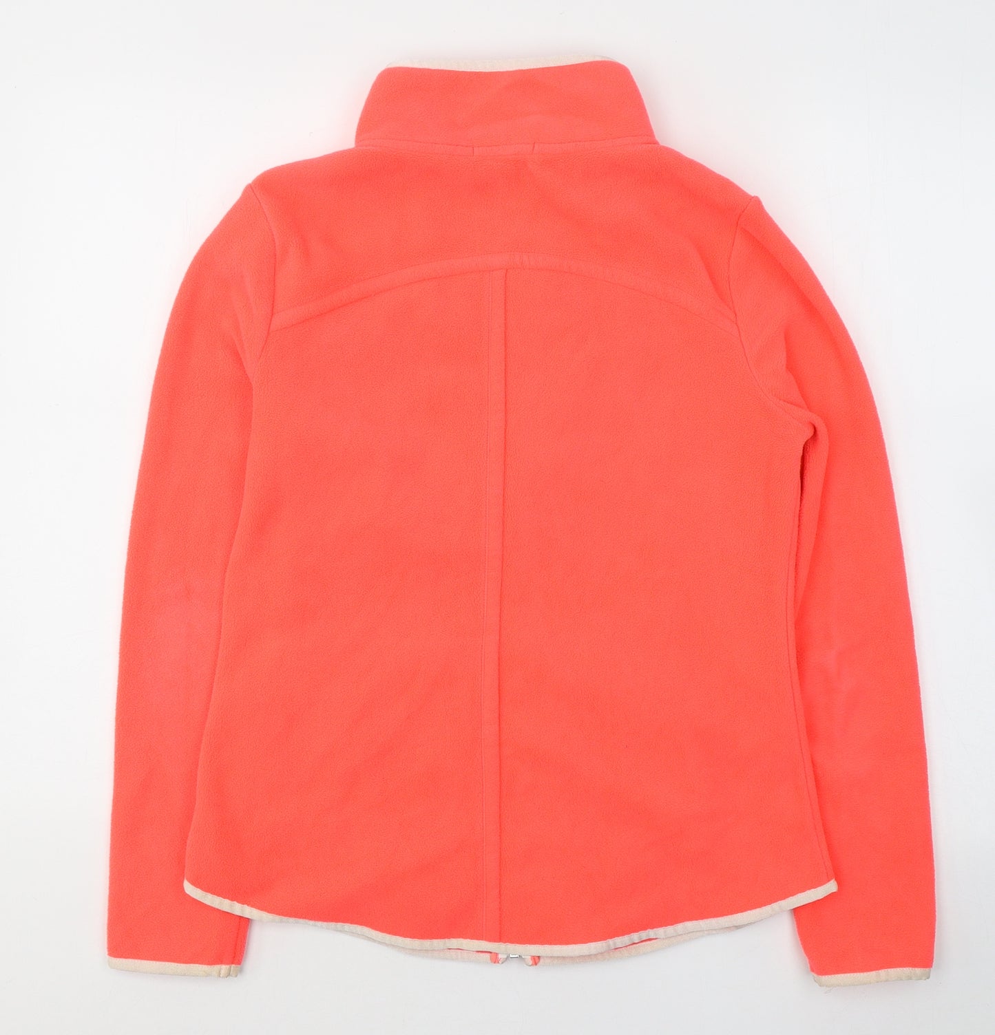 Gap Womens Orange  Polyester Full Zip Sweatshirt Size S  Zip - Neon Pink