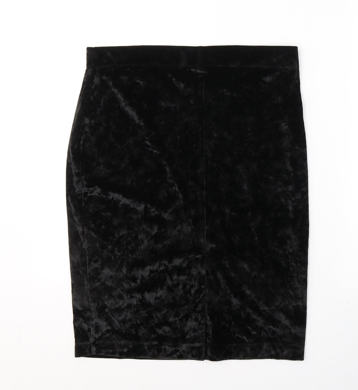 Urban renewal Womens Black  Polyacrylate Fibre A-Line Skirt Size 32 in