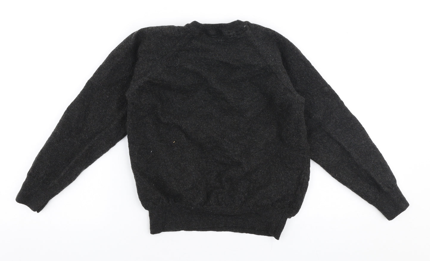 Giovani & Belli Boys Grey Round Neck  Polyester Pullover Jumper Size L  Pullover