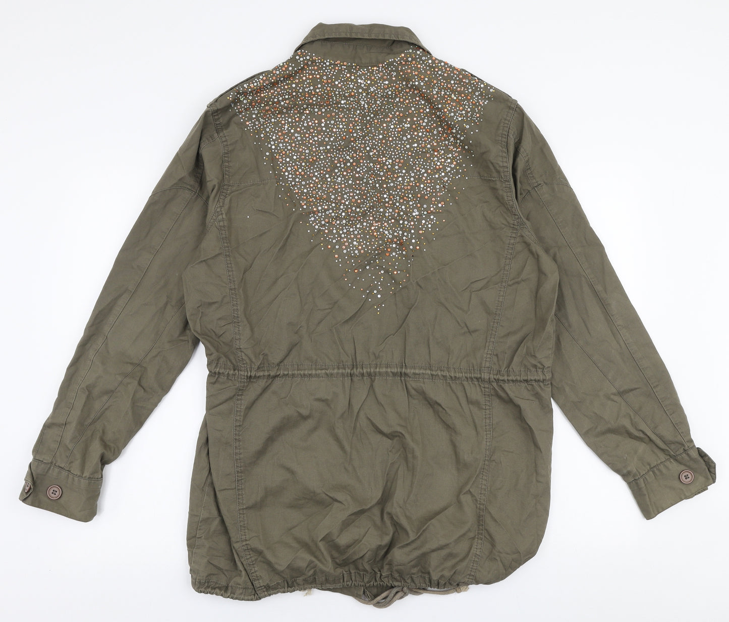 Simply Be Womens Green   Jacket  Size 18  Zip